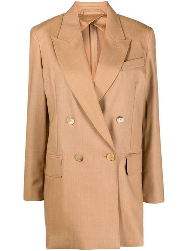 Mirko Blazer Wool Jacket Camel - MAX MARA - BALAAN 1