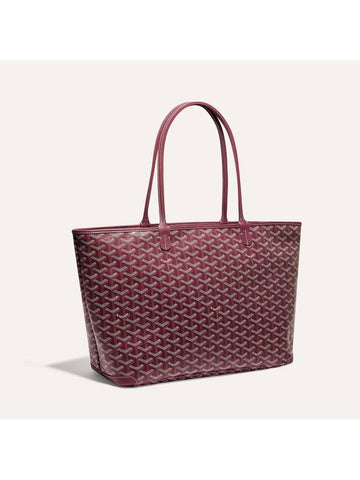 Artois MM Tote Bag Burgundy - GOYARD - BALAAN 1