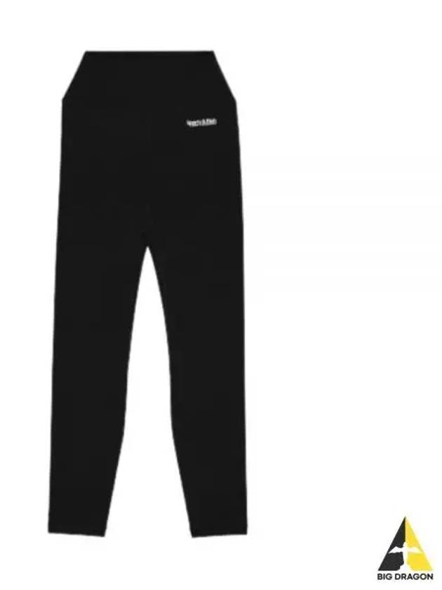 Club Logo Legging BLACKwhite LE831 Leggings - SPORTY & RICH - BALAAN 1