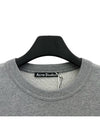 Face Patch Crew Neck Sweatshirt Melange Grey - ACNE STUDIOS - BALAAN 4