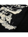 Y Project Men's Fleece Zipup Jacket JACK103S25 BLACK OFF WHITE - Y/PROJECT - BALAAN 9