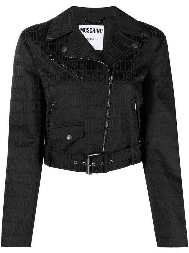 Jacket A050327150555 BLACK - MOSCHINO - BALAAN 2