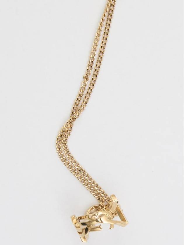 Cassandre Chain Necklace - SAINT LAURENT - BALAAN 3