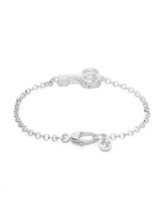 GG Mamont Key Charm Bracelet Silver YBA632207002 - GUCCI - BALAAN 4