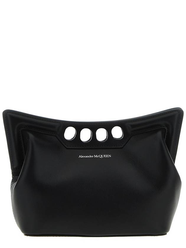 The Peak Mini Shoulder Bag Black - ALEXANDER MCQUEEN - BALAAN 2