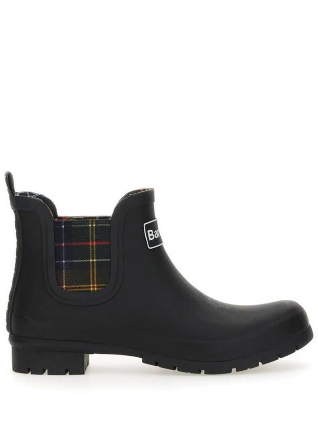 Women's Kingham Wellington Rain Boots Black - BARBOUR - BALAAN 2