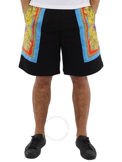 Baroque Print Bermuda Shorts Black - VERSACE - BALAAN 2