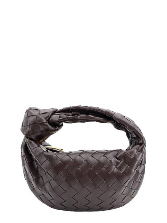 Jodie Intrecciato Small Tote Bag Brown - BOTTEGA VENETA - BALAAN 1