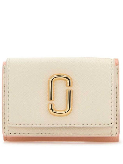 Women s The Mini Tri Fold Bicycle Wallet Rose - MARC JACOBS - BALAAN 2