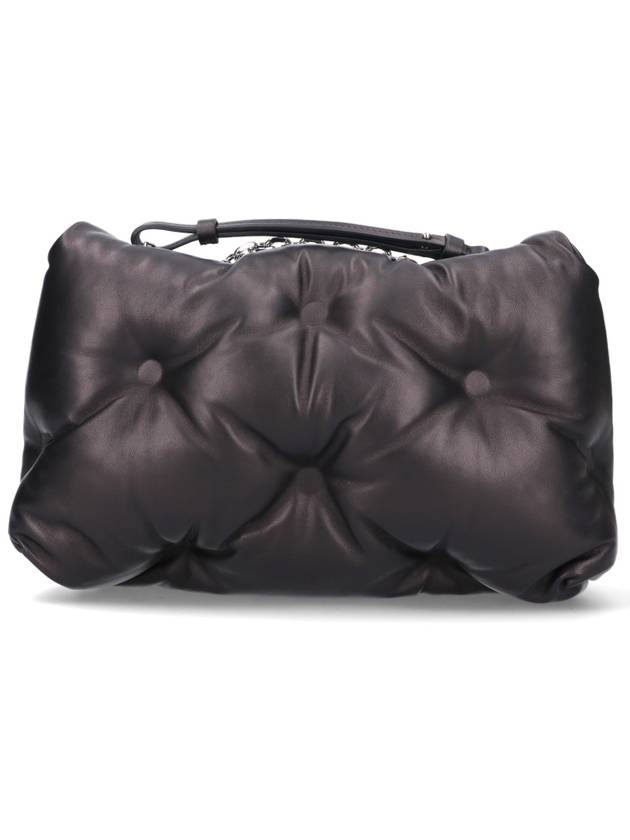 Glam Slam Flap Medium Shoulder Bag Black - MAISON MARGIELA - BALAAN 4