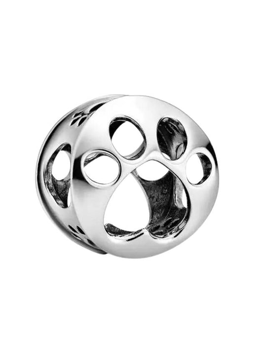 Open Work Pow Print Bracelet Charm Silver - PANDORA - BALAAN 1