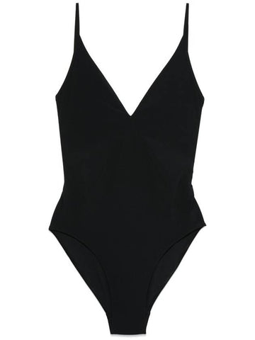 plunging V-neck swimsuit - RICK OWENS - BALAAN 1