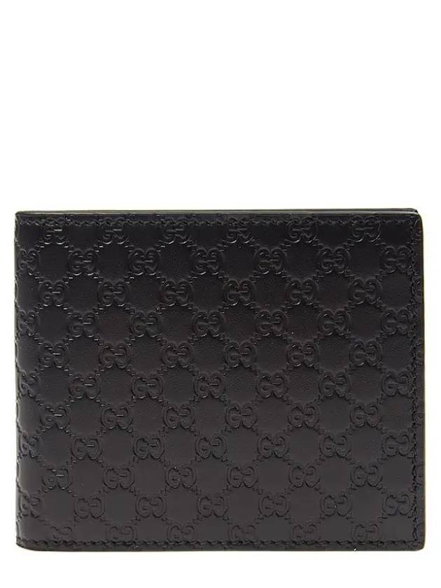 Micro GG Ssima Bifold Wallet Black - GUCCI - BALAAN 5