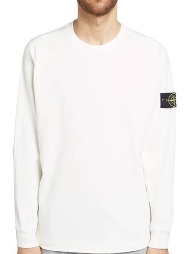 T shirt V0093 Ivory - STONE ISLAND - BALAAN 3