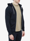 Chillax Fox Patch Zipped Hooded Jacket Black - MAISON KITSUNE - BALAAN 6