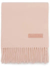 Fringe Wool Scarf Pink - ACNE STUDIOS - BALAAN 2