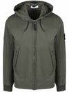 Wappen Patch Soft Shell R Fleece Hooded Jacket Khaki - STONE ISLAND - BALAAN 2