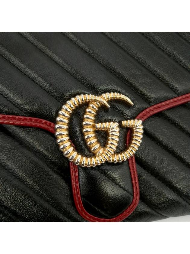 GG Marmont Matelasse Clutch 498079 - GUCCI - BALAAN 4