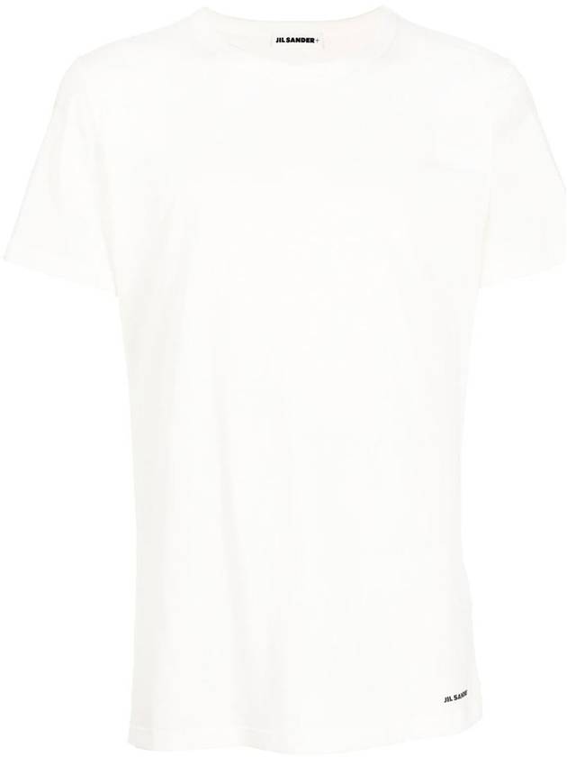 White Cotton T-Shirt J47GC0012J45031100 B0560954961 - JIL SANDER - BALAAN 2