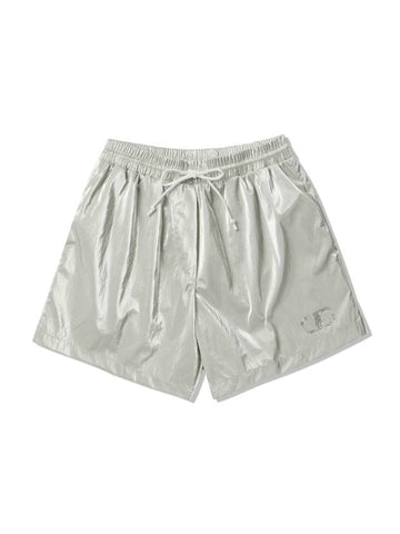 GLOSSY FOIL SHORTSILVER - VAEKCIE - BALAAN 1