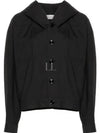 Cotton Crinkled Finish Jacket Black - LEMAIRE - BALAAN 2