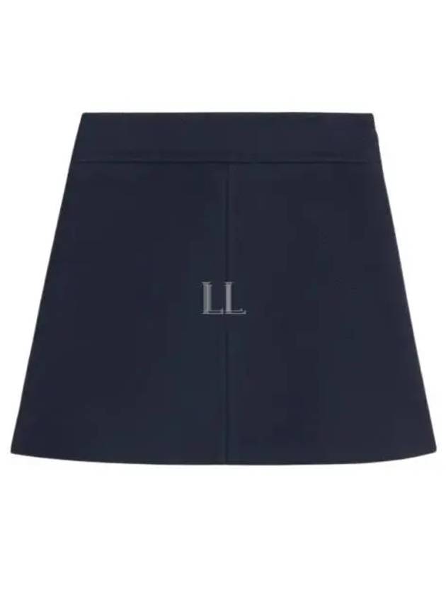 Trapeze Classic Fit A-Line Skirt Ink - CELINE - BALAAN 2