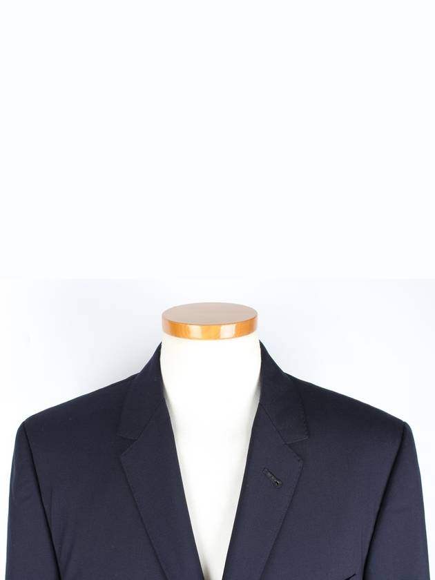 Diagonal armband classic jacket navy 3 - THOM BROWNE - BALAAN 2