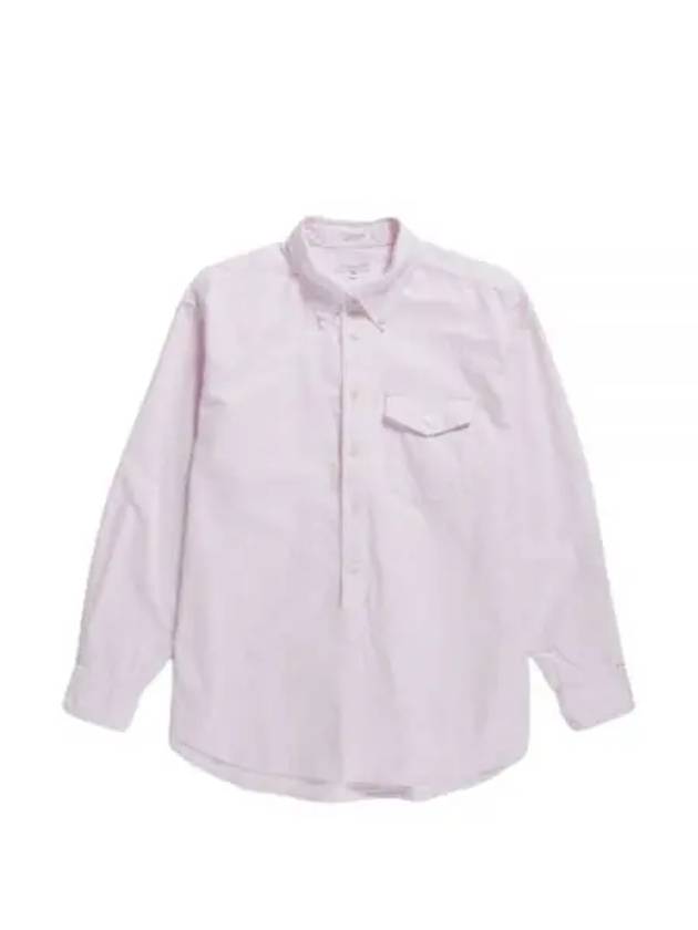 24 IVY BD Shirt C Pink Candy Stripe Oxford 24S1A027 OR062 ZT182 - ENGINEERED GARMENTS - BALAAN 1