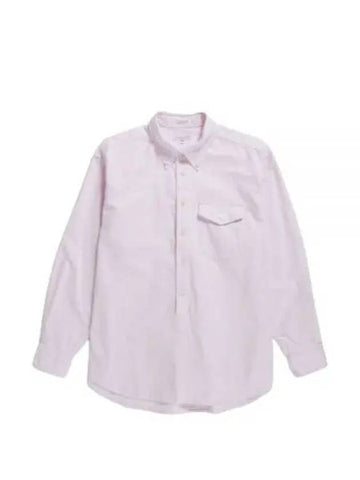 24 IVY BD Shirt C Pink Candy Stripe Oxford 24S1A027 OR062 ZT182 - ENGINEERED GARMENTS - BALAAN 1