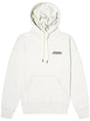 Isabel Marant Scott Logo Hoodie Top Ecru - ISABEL MARANT - BALAAN 1