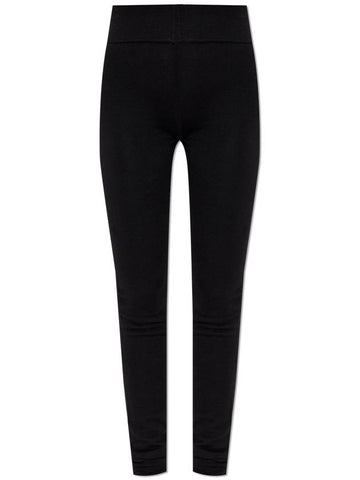 Rick Owens Wool Leggings, Women's, Black - RICK OWENS - BALAAN 1