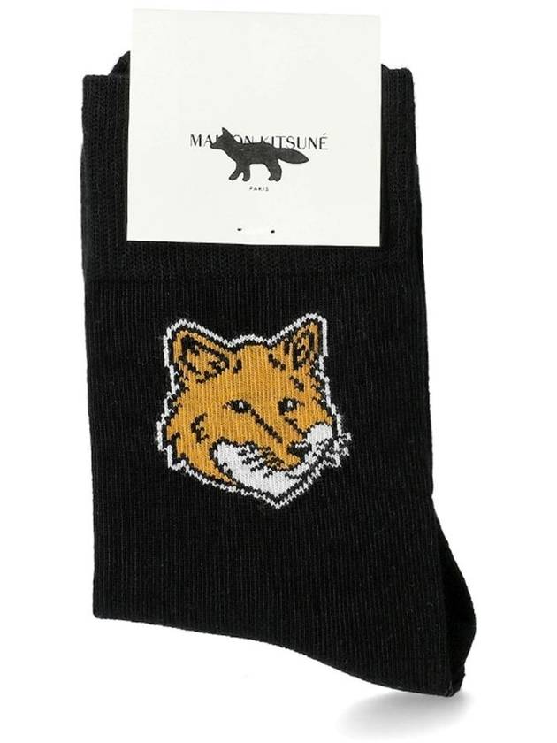 Foxhead Socks LM06407KT0010 BLACK - MAISON KITSUNE - BALAAN 2