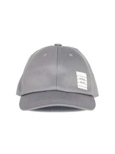 Classic Logo Patch Ball Cap Grey - THOM BROWNE - BALAAN 2