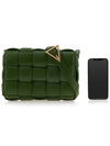 Gold Padded Cassette Padded Nappa Leather Small Cross Bag Military Green - BOTTEGA VENETA - BALAAN 7