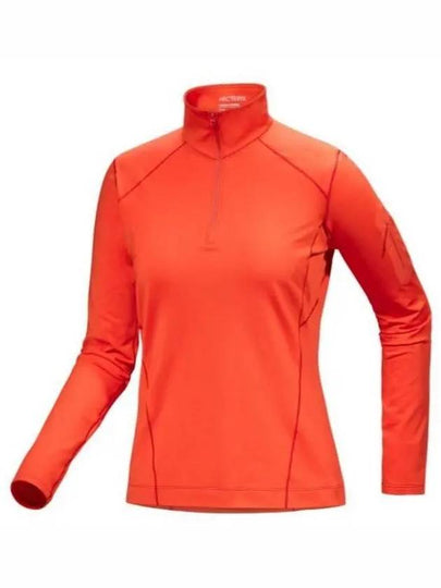 Rho Half-Zip Neck Long Sleeve T-Shirt Solaris - ARC'TERYX - BALAAN 2