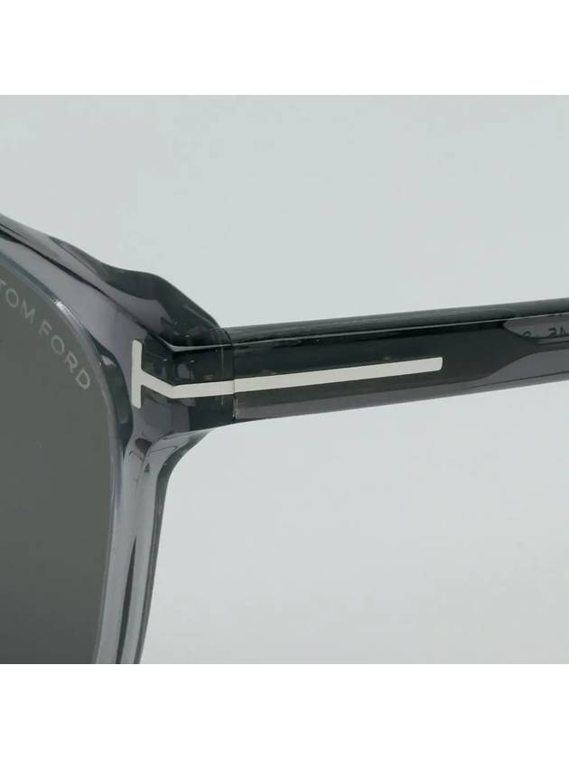 Eyewear Oversized Square Horn-rimmed Sunglasses Grey - TOM FORD - BALAAN 6