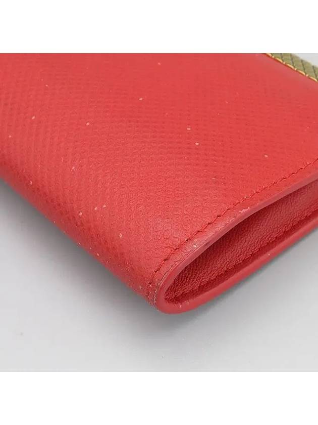 red long wallet - BOTTEGA VENETA - BALAAN 3