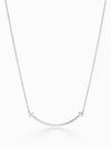 T Smile Pendant Necklace Silver - TIFFANY & CO. - BALAAN 2