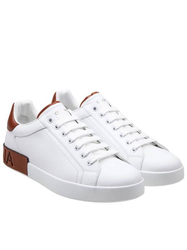 Dolce & Gabbana Sneakers From The Portofino Line In Calfskin - DOLCE&GABBANA - BALAAN 2