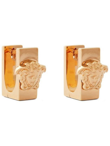 Medusa Logo Hinged Earrings - VERSACE - BALAAN 1