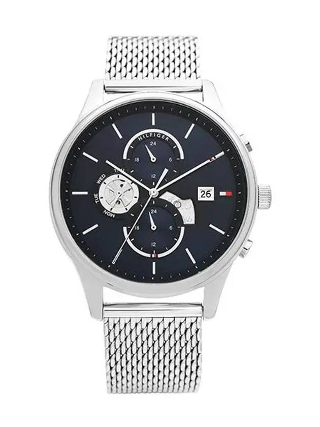 Men's Weston Metal Watch Navy - TOMMY HILFIGER - BALAAN 3