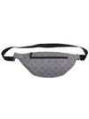 Women s Louis Vuitton M46108 Gray Monogram Shadow Leather Discovery Bumbag Hip Sack gt second bag Gangbuk used luxury goods - LOUIS VUITTON - BALAAN 4