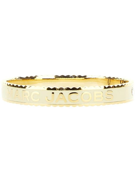 THE MEDALLION Gold Plated Brass Large Bracelet Gold - MARC JACOBS - BALAAN 1