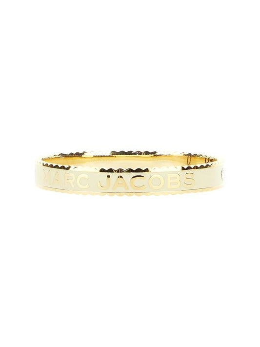 The Medallion Large Bangle Bracelet Gold - MARC JACOBS - BALAAN 1