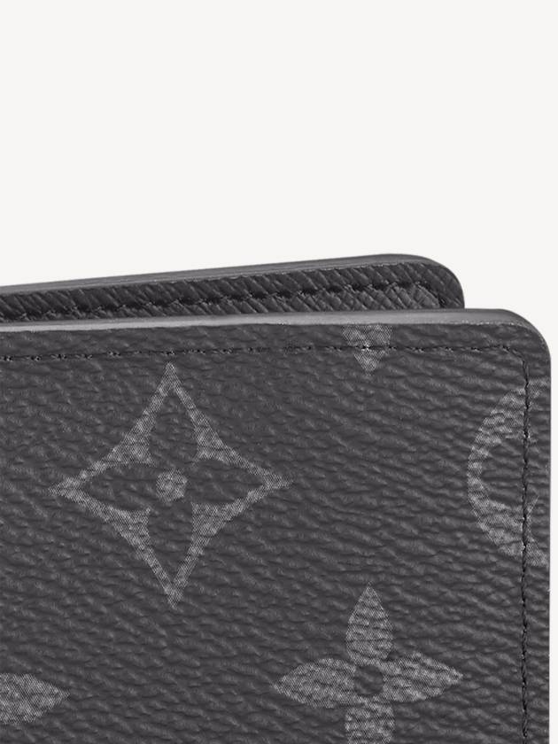 Pocket Organizer Monogram Card Wallet Black - LOUIS VUITTON - BALAAN 7