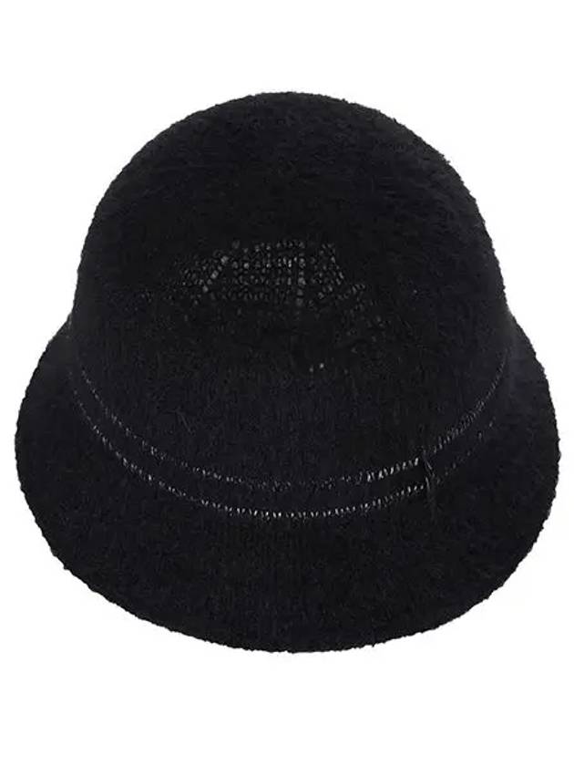 Cubic Logo Fixed Yarn Hat 8613LXAHBLACK - BLACK&WHITE - BALAAN 3