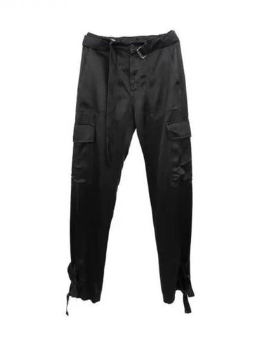 belt detail cargo pants - DRIES VAN NOTEN - BALAAN 1