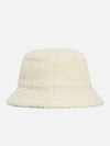 Mark Faux Shearling Bucket Hat Ecru - A.P.C. - BALAAN 6