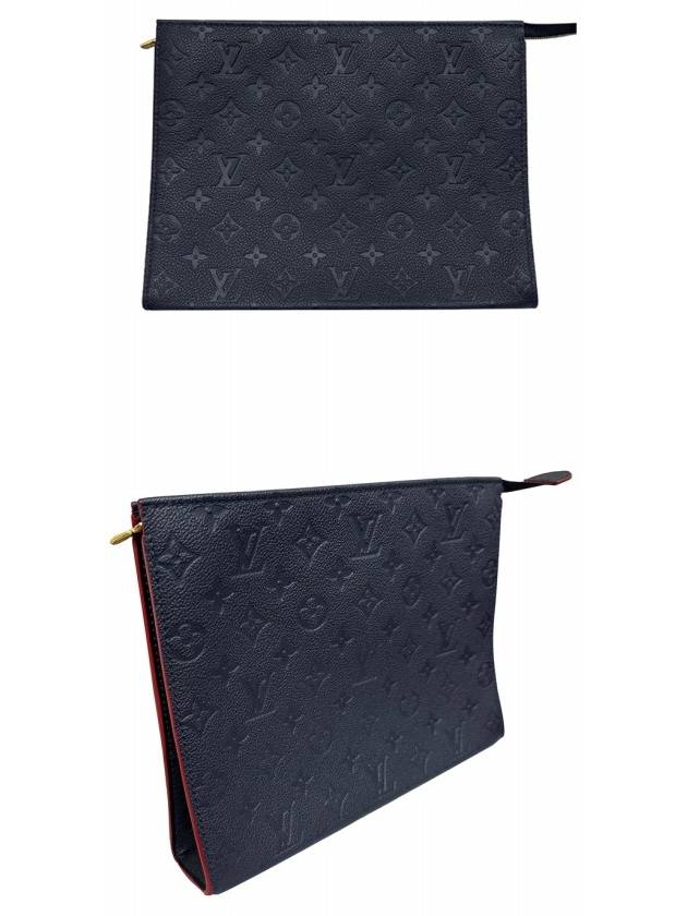 Monogram Toilette Pouch Bag Red - LOUIS VUITTON - BALAAN 5