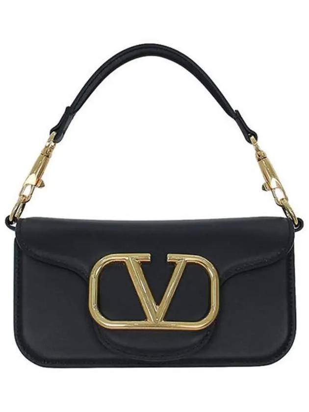 V Logo Small Shoulder Bag Black - VALENTINO - BALAAN 2